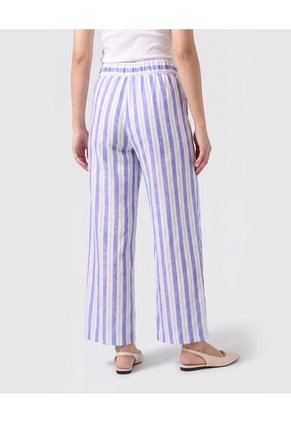 Pantalón De Bota Ancha   Para Mujer Azul Patprimo