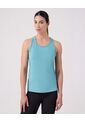 Camiseta Unicolor Deportiva   Para Mujer Azul Patprimo de Patprimo