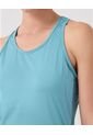 Camiseta Unicolor Deportiva   Para Mujer Azul Patprimo de Patprimo