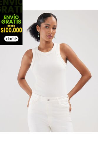 Camiseta Para Mujer Manga Sisa Color Blanco Marca Patprimo #30093569 Patprimo