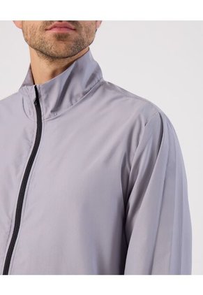 Chaqueta Rompevientos Light Para Hombre Gris Patprimo