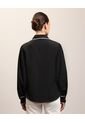Camisa Unicolor Con Textura   Para Mujer Crudo Patprimo de Patprimo