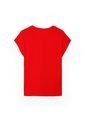 Camiseta Manga Corta Mujer Patprimo Rojo 30093253-3868 de Patprimo