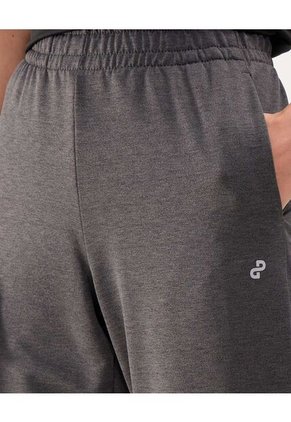 Pantalón Deportivo Jaspeado Para Mujer Gris Patprimo