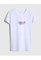 Camiseta Deportiva Estampada  Para Mujer Blanco Patprimo de Patprimo