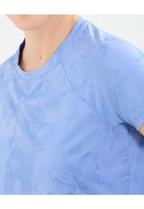 Camiseta Manga Corta Para Mujer Azul Patprimo
