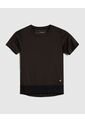 Camiseta Deportiva En Malla  Infantil Niña Negro Patprimo de Patprimo