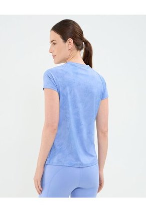 Camiseta Manga Corta Para Mujer Azul Patprimo
