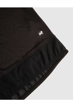 Camiseta Deportiva En Malla Infantil Niña Negro Patprimo