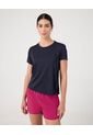 Camiseta Cola De Pato Texturizada  Para Mujer Azul Patprimo de Patprimo