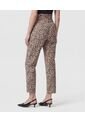 Pantalón Paper Bag Con Cinturón   Para Mujer Café Patprimo de Patprimo