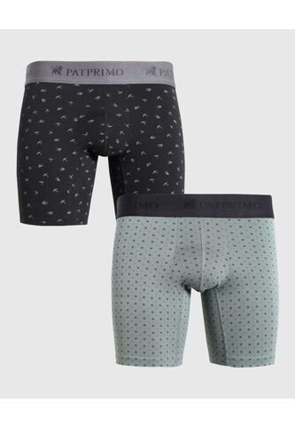 Pack X 2 Boxer Medio Estampados X2 Para Hombre Surtido Patprimo Patprimo