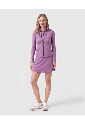 Chaqueta Deportiva Slim Para Mujer Morado Patprimo
