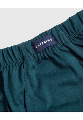 Boxer Corto Unicolor  X1 Para Hombre Verde Patprimo
