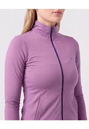 Chaqueta Deportiva Slim Para Mujer Morado Patprimo
