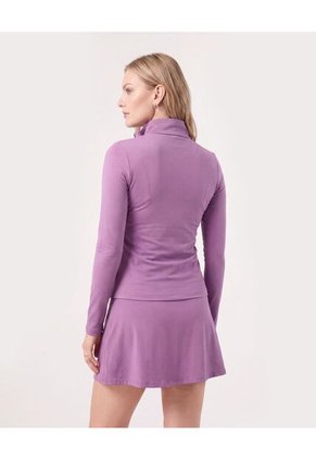 Chaqueta Deportiva Slim Para Mujer Morado Patprimo
