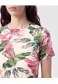 Camiseta Clásica Manga Corta   Para Mujer Verde Patprimo de Patprimo