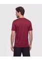 Camiseta Manga Corta Texturizada  Para Hombre Vino Patprimo de Patprimo
