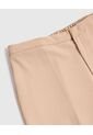Pantalón Recto Con Quiebre Marcado  Curvy  Para Mujer Café Patprimo de Patprimo