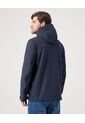 Chaqueta Unicolor Con Bolsillo En Frente   Para Hombre Azul Patprimo de Patprimo