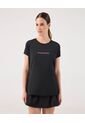 Camiseta Deportiva Con Estampado   Para Mujer Negro Patprimo de Patprimo