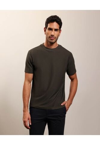 Camiseta Para Hombre Manga Corta Cuello Redondo Color Verde Marca Patprimo #44090938 Patprimo