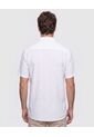 Camisa Manga Corta Texturizada   Para Hombre Blanco Patprimo de Patprimo