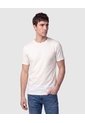 Camiseta Manga Corta Cuello Redondo Hombre  Para Hombre Blanco Patprimo de Patprimo