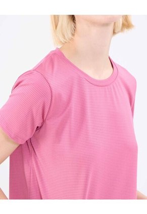 Camiseta Texturizada   Para Mujer Rosado Patprimo
