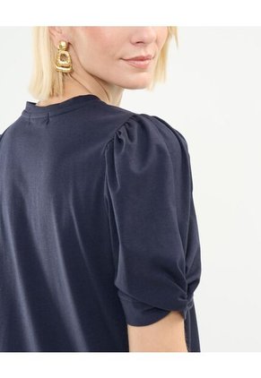 Camiseta Para Mujer Manga Corta Color Azul Oscuro Marca Patprimo #30093656