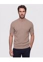 Camiseta De Tejido Acanalado   Para Hombre Beige Patprimo de Patprimo