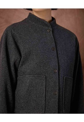 Chaqueta Para Mujer Bomber Color Gris Marca Patprimo #30080597