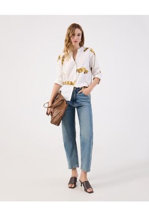 Blusa  Para Mujer Manga Larga Color Amarillo Marca Patprimo #30123635