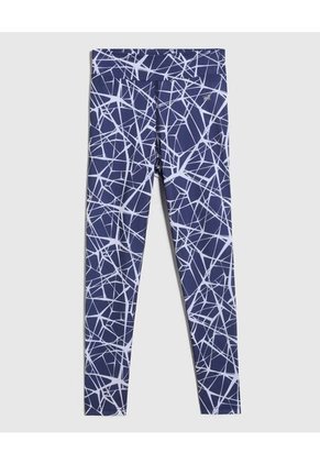 Leggings Con Estampado Para Niña Infantil Niña Azul Patprimo