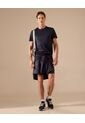 Bermuda Deportiva Con Elástico   Para Hombre Azul Patprimo de Patprimo