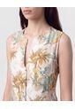 Vestido Camisero Con Cinturón   Para Mujer Amarillo Patprimo de Patprimo