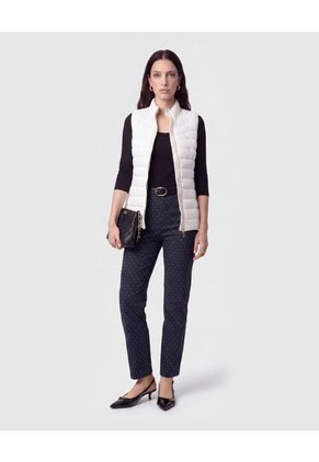 Pantalón Chino Tobillero   Para Mujer Negro Patprimo