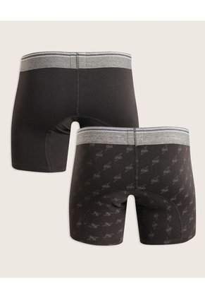 Boxer X2 Para Hombre Filete Color Negro Marca Patprimo #44000414