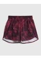 Short Deportivo Estampado  Para Mujer Morado Patprimo de Patprimo