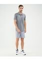 Bermuda Deportiva Con Bolsillos  Para Hombre Gris Patprimo de Patprimo