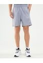 Bermuda Deportiva Con Bolsillos  Para Hombre Gris Patprimo de Patprimo