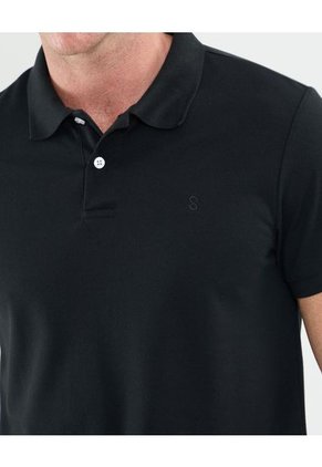 Polo Para Hombre Cuello Tejido Sin Bolsillo Color Negro Marca Patprimo #44112696