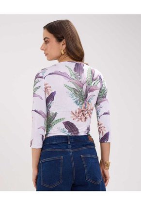 Body Para Mujer Manga 3/4 Color Blanco Marca Patprimo #30200006