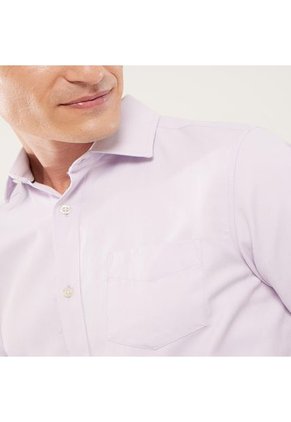 Camisa Manga Larga Con Bolsillo Hombre Patprimo Lila 44012575-4732