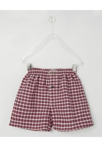 Boxer Infantil Niño Bragueta Color Rojo Marca Patprimo #50525-99 Patprimo