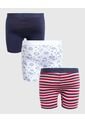 Boxer Infantil Niño Filete Medio Color Azul Marca Patprimo #66000115 de Patprimo