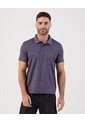 Polo Deportiva Jaspeada   Para Hombre Morado Patprimo de Patprimo