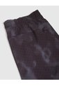 Bermuda Deportiva Estampada  Para Hombre Negro Patprimo de Patprimo