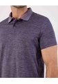 Polo Deportiva Jaspeada   Para Hombre Morado Patprimo de Patprimo