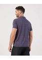 Polo Deportiva Jaspeada   Para Hombre Morado Patprimo de Patprimo